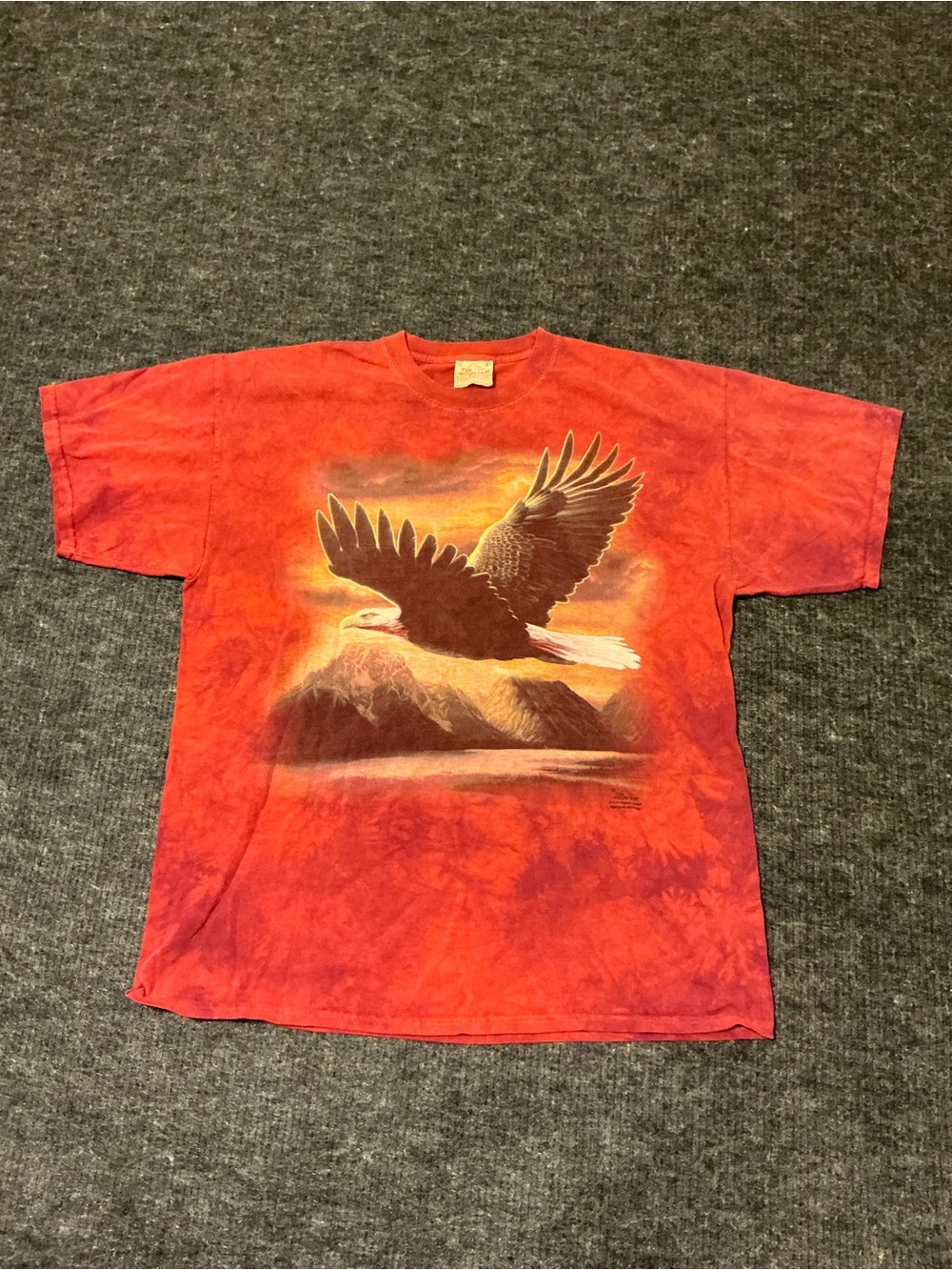 The Mountain Red Crewneck Tee